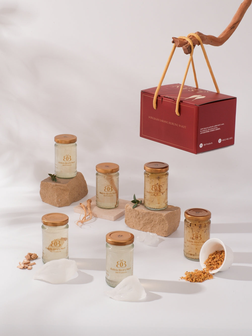 Authentic Bird's Nest Drink 100ml by BB Products [American Ginseng favour]