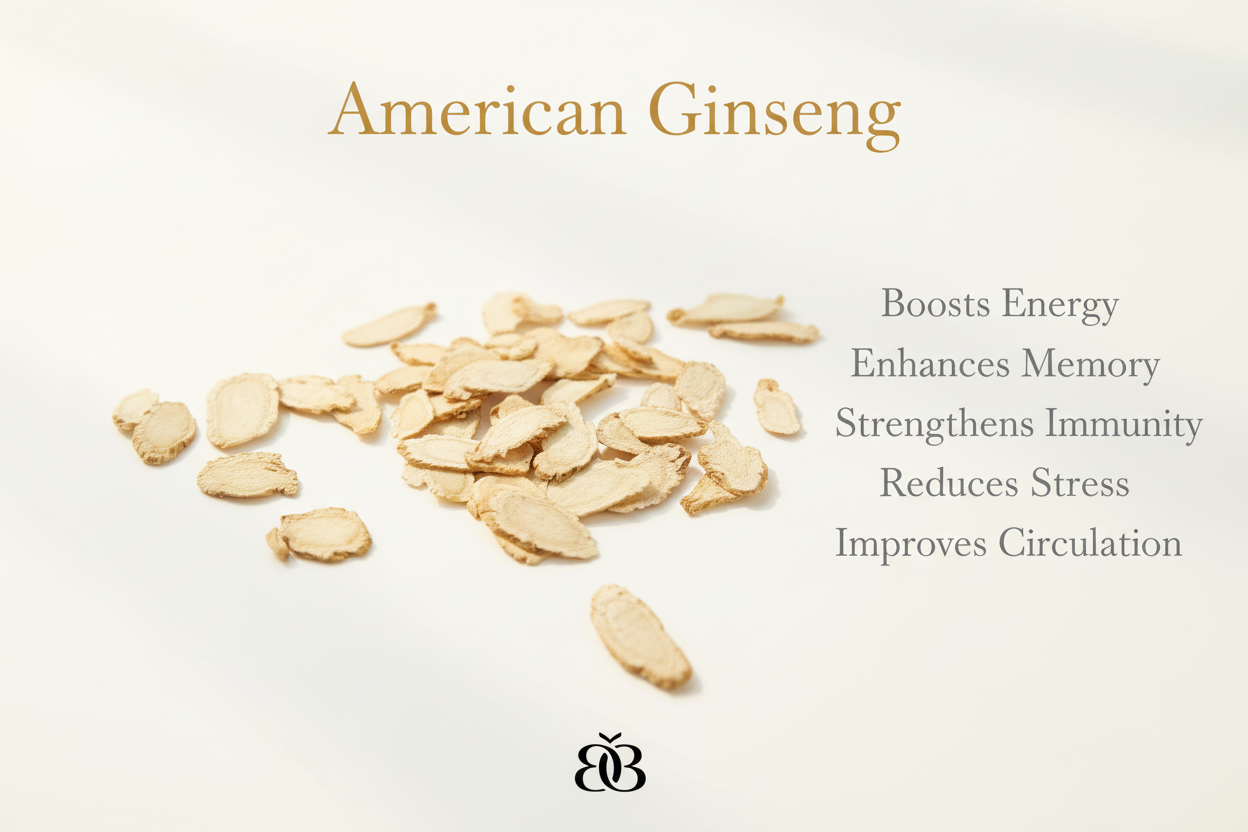 American Ginseng Real Slices